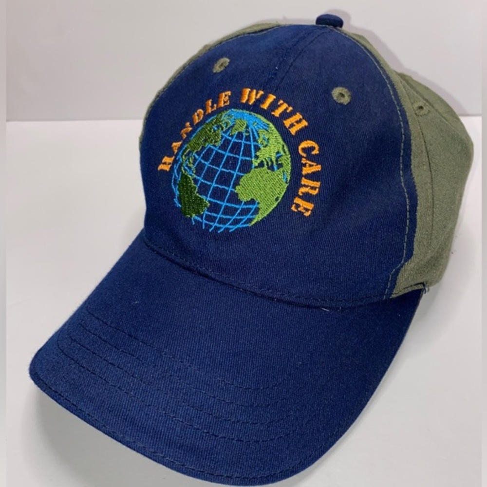 Planet Earth Handle With Care Baseball Cap, Grassroots Effort, Revolution